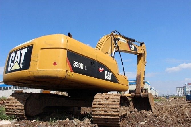 مستعملة حفارة Caterpillar Cat 320dl حفارات زحافة رخيصة الثمن