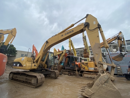 320C الزاحف الهيدروليكي يستخدم Cat Excavator Construction Machinery 20 Ton