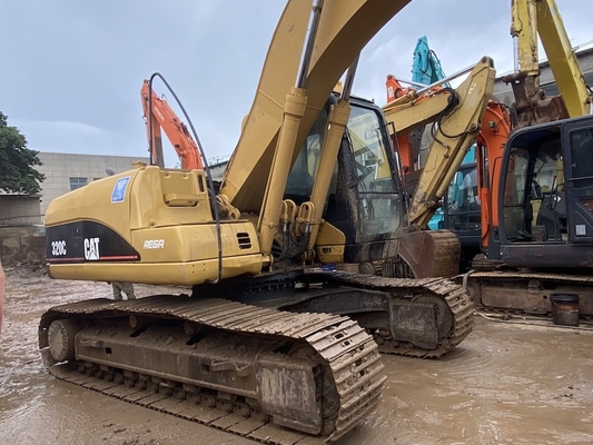 320C الزاحف الهيدروليكي يستخدم Cat Excavator Construction Machinery 20 Ton