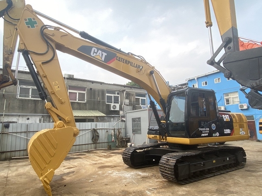 320D نوع الزاحف الهيدروليكي يستخدم Cat Excavator Construction Machinery 20Ton