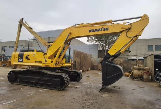 1.4m3 دلو 30t الزاحف الهيدروليكي يستخدم كوماتسو حفارة PC300-7