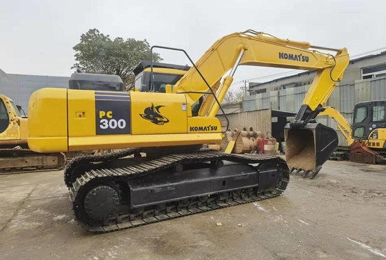 1.4m3 دلو 30t الزاحف الهيدروليكي يستخدم كوماتسو حفارة PC300-7