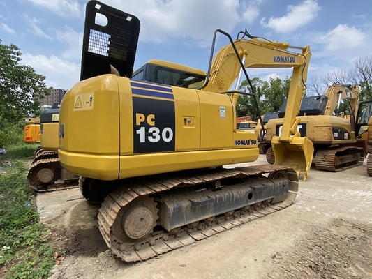 حفار هيدروليكي مستعمل Komatsu Excavator PC130-7 مع دلو 0.53m3
