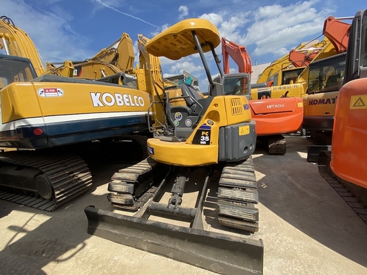 3915KG3 PC35MR-2 مستعملة حفارة هيدروليكية كوماتسو الزاحف 3 طن