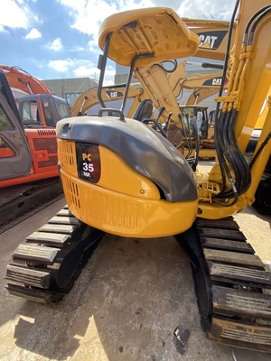 3915KG3 PC35MR-2 مستعملة حفارة هيدروليكية كوماتسو الزاحف 3 طن