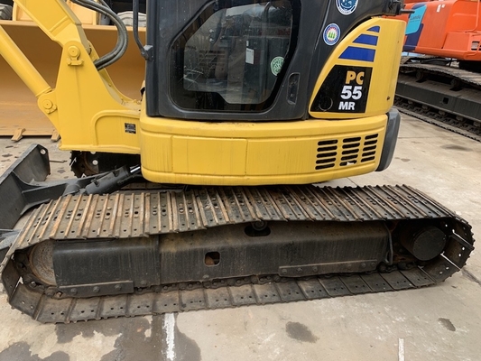 5160KG3 حفار هيدروليكي مستعمل كوماتسو حفارة 5 طن PC55MR-2