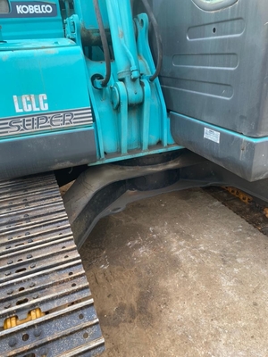 7t مستعمل SK75-8 حفار زاحف هيدروليكي مع 0.4m3 دلو 6850KG