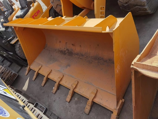 جرافة Liugong ذات العجلات CLG856 مستعملة بوزن العمل 16800kg