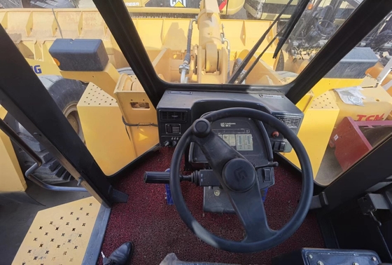 جرافة Liugong ذات العجلات CLG856 مستعملة بوزن العمل 16800kg