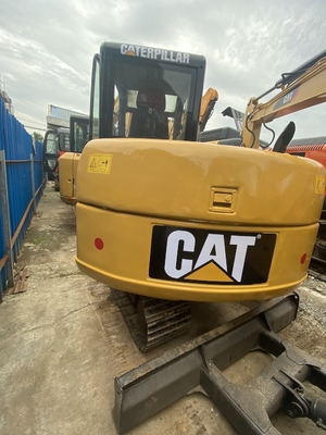 اليابان الأصلية Cat 306D اليد الثانية الحفرة الهيدروليكية الزحفية ، كاتربيلر استخدمت حفرة المسار 6 طن