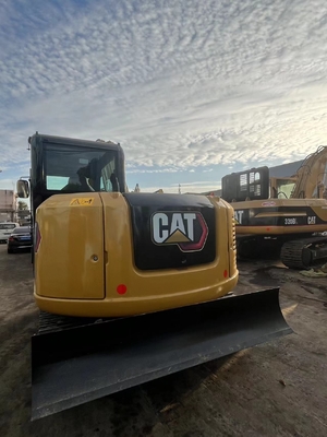 الحفرة اليابانية الأصلية Cat 307E المستخدمة ، حفرة السكة الحديدية Caterpillar مستعملة 7 طن