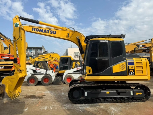 13 طن اليابان الأصلية يد ثانية كوماتسو PC130-7 الحفرة الزحف في البيع