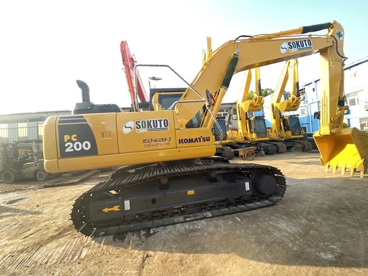 20 طن اليابان الأصلية يد ثانية كوماتسو PC200-8 الحفرة الزحف في البيع