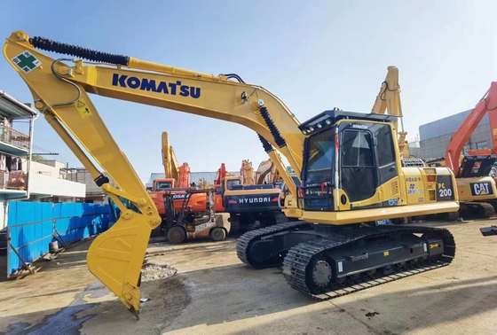 20 طن اليابان الأصلية يد ثانية كوماتسو PC200-8 الحفرة الزحف في البيع