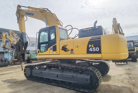 45 طن اليابان الأصلية يد ثانية كوماتسو PC450-8 الحفرة الزحف في البيع
