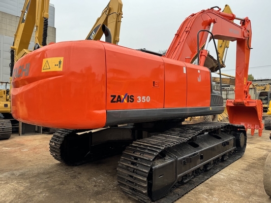 35 طن أصل اليابانية مستعملة هيتاشي ZX350 الحفر الزحف مع 202 كيلوواط من طاقة المحرك