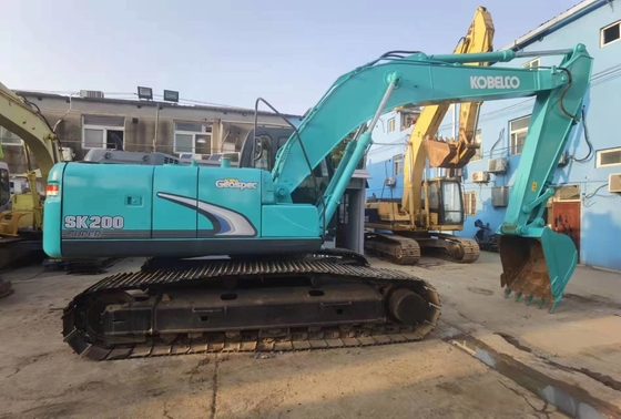 20 طن اليابان الأصلية مستعملة كوبيلكو SK200-8 الحفر الزحف مع 114 كيلوواط من طاقة المحرك و 0.8 م3 سعة دلو