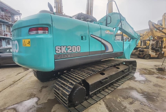20 طن اليابان الأصلية مستعملة كوبيلكو SK200-8 الحفر الزحف مع 114 كيلوواط من طاقة المحرك و 0.8 م3 سعة دلو