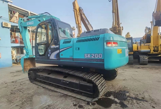 20 طن اليابان الأصلية مستعملة كوبيلكو SK200-8 الحفر الزحف مع 114 كيلوواط من طاقة المحرك و 0.8 م3 سعة دلو