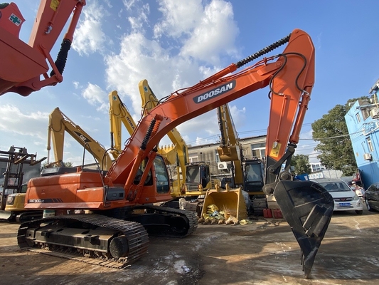 30 طن الحفرة الزحفية الأصلية المستخدمة دوسان DX300 مع 1.27 م3 سعة دلو