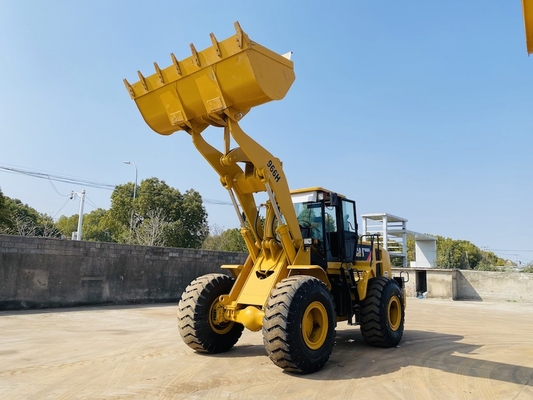 محمول عجلات CAT 966H مستعمل 3.4-4.2 م3 محمول دلو