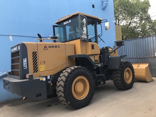 SDLG LG936L المستخدمة يد ثانية محمولة العجلات الأمامية 3-5Ton
