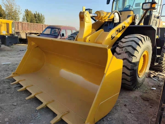 SDLG L958F المستخدمة اليد الثانية محمولة العجلات الأمامية النهائية 5-6 طن