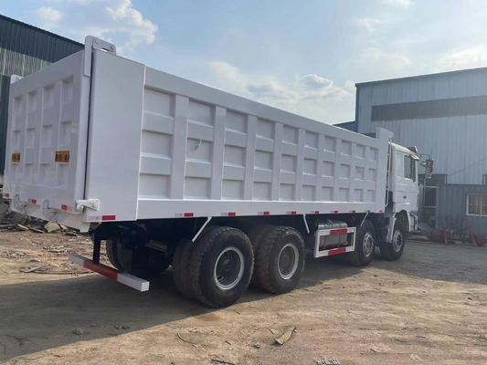 شاكمان F3000 مستعمل 8X4 6X4 شاحنة قمامة ثقيلة 12 إطارات 400HP