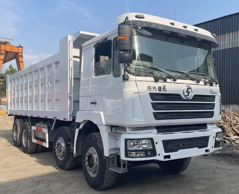 شاكمان F3000 مستعمل 8X4 6X4 شاحنة قمامة ثقيلة 12 إطارات 400HP