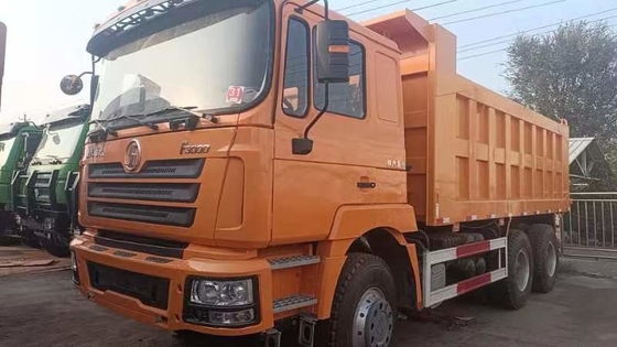 شاكمان F3000 مستعمل 8X4 6X4 شاحنة قمامة ثقيلة 12 إطارات 400HP