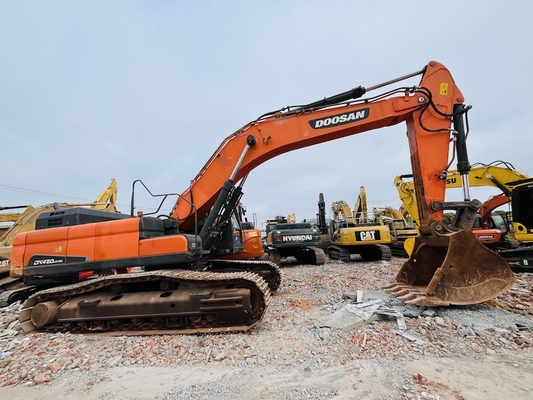 42 طن الحفرة المستخدمة الأصلية دوسان DX420LC-9C الزحف مع 2 م3 سعة دلو الحفرة اليد ثانية