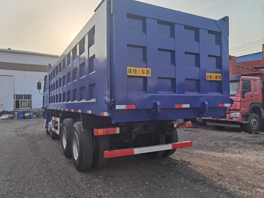 شاكمان F3000 مستعمل 8X4 شاحنة قمامة ثقيلة 10 إطارات يد ثانية 380 حصان شاحنة تيبر