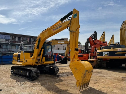 13 طن اليابان الأصلية يد ثانية كوماتسو PC130-7 الحفرة الزحفية المستخدمة في البيع