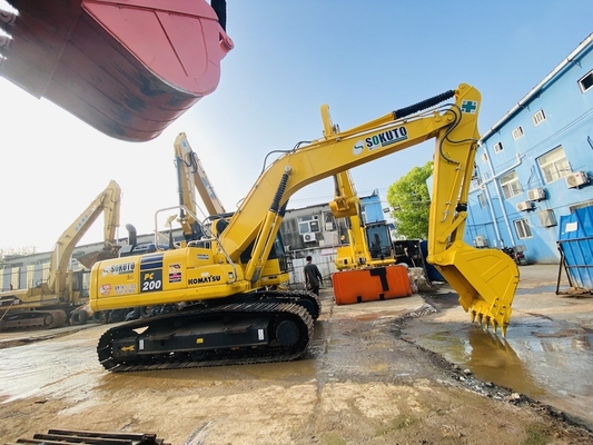 20 طن اليابان الأصلية يد ثانية كوماتسو PC200-8 الحفرة الزحفية المستخدمة في البيع