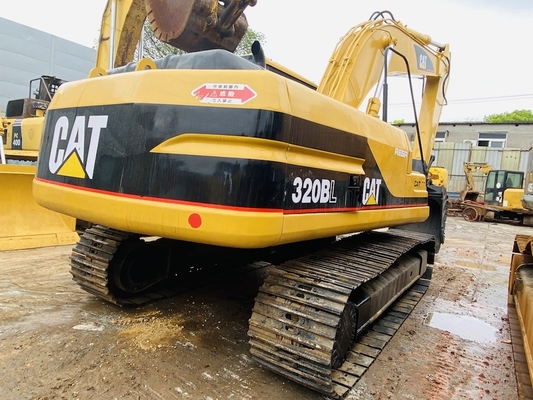 الحفرة اليابانية الأصلية Cat 320b المستخدمة ، حفرة السكة الحديدية Caterpillar المستعملة 20 طن