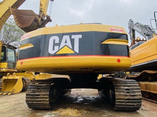 الحفرة اليابانية الأصلية Cat 320b المستخدمة ، حفرة السكة الحديدية Caterpillar المستعملة 20 طن