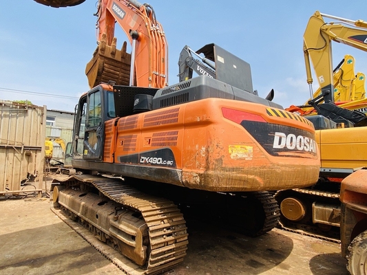 49 طن أصل مستعمل دوسان DX490LC-9C الحفرة الزحفية يد ثانية مع 2.72 م3 سعة دلو