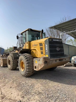SDLG L953F المستخدمة اليد الثانية محمولة العجلات الأمامية 5-6 طن 2.8m3