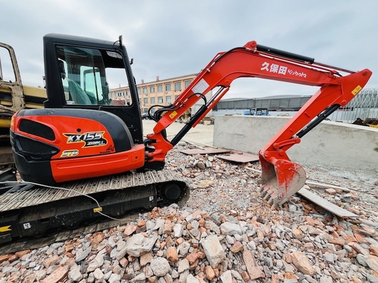 5 طن مستعمل كوبوتا KX155 الحفرة الزحفية الحفرة اليد الثانية مع 29.9 كيلوواط من طاقة المحرك و 0.16 م3 سعة دلو