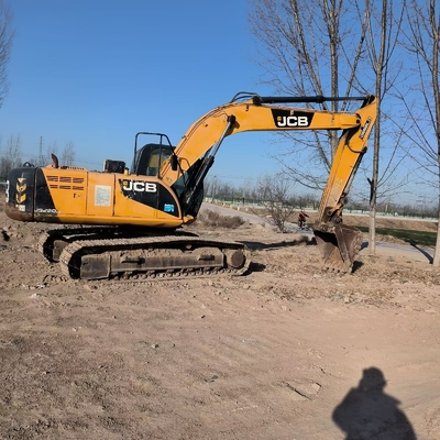 22 طن من اليد الثانية JCB JS220LC الحفرة الزحفية مستخدمة 129 كيلوواط قوة المحرك و 1 M3 سعة دلو
