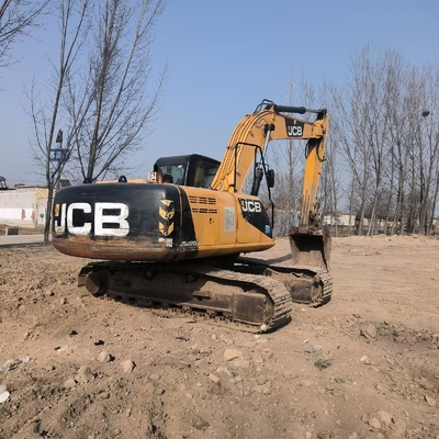 22 طن من اليد الثانية JCB JS220LC الحفرة الزحفية مستخدمة 129 كيلوواط قوة المحرك و 1 M3 سعة دلو