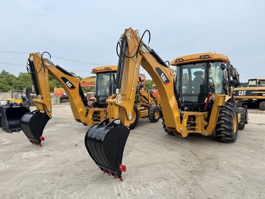 المستخدم CAT Caterpillar 420F محمل الحفر الهيدروليكية المستخدمة CAT حفر الحفر