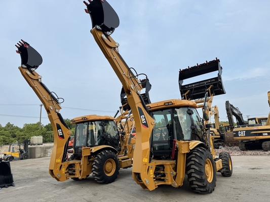 المستخدم CAT Caterpillar 420F محمل الحفر الهيدروليكية المستخدمة CAT حفر الحفر