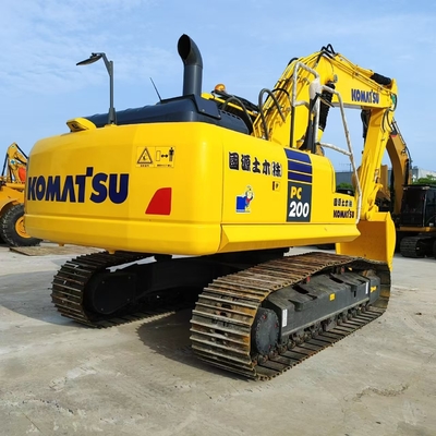 20 طن اليابان الأصلية المستخدمة كوماتسو PC200-8 حفر الزحف الهيدروليكي