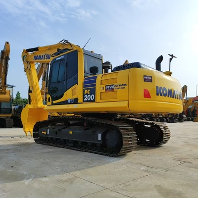 20 طن اليابان الأصلية المستخدمة كوماتسو PC200-8 حفر الزحف الهيدروليكي