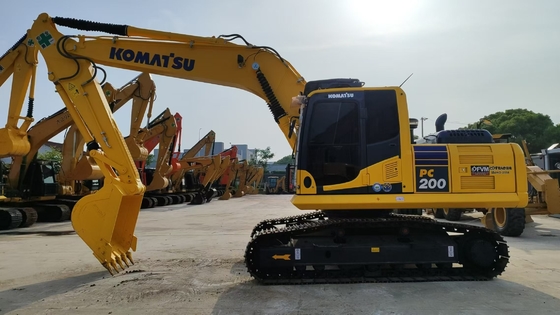 20 طن اليابان الأصلية المستخدمة كوماتسو PC200-8 حفر الزحف الهيدروليكي