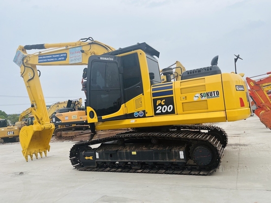 PC200-8 20 طن مستعمل الحفرة الزحفية الحفرة الهيدروليكية اليابان الأصلية