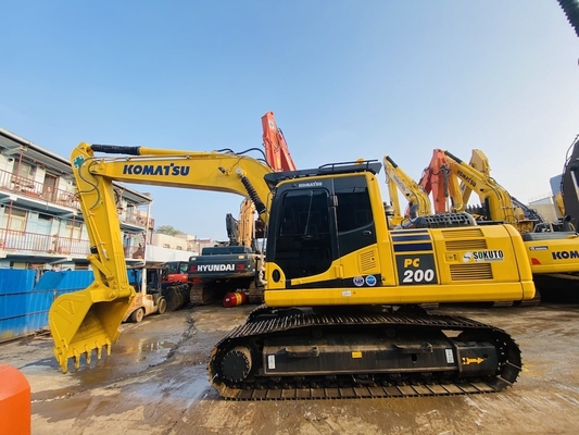 الكوماتسو Pc200-8 الحفرة اليابانية الأصلية المستخدمة 80% جديدة في حالة جيدة