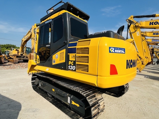حفرة كوماتسو PC130-7 المزدوجة المصغرة مع محرك كوماتسو SAA4D95LE-3