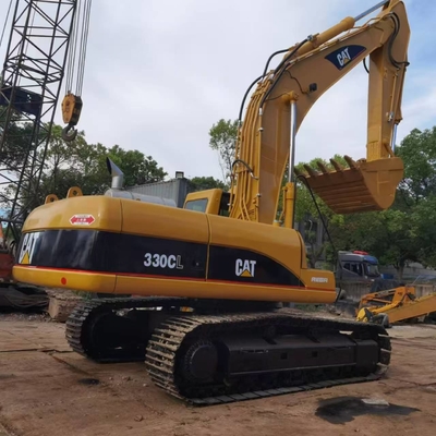 CAT 330C حفرة الزحف المستعملة 30 طن أصل اليابان حفرة اليرقة المستعملة CAT 330B 330C 330D